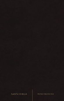 Rvr60, Santa Biblia, Premio Y Regalo, Letra Grande, Leathersoft, Negro, Palabras de Jesús En Rojo, Comfort Print