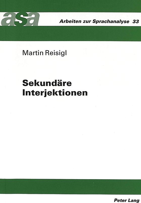 Sekundäre Interjektionen