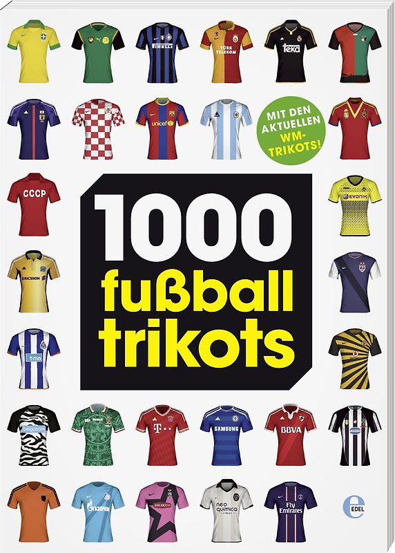1000 Fußballtrikots