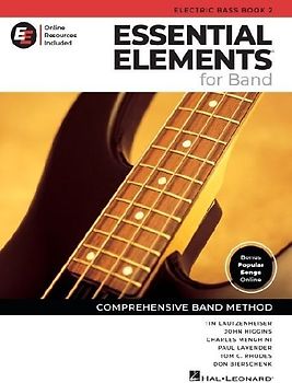 Essential Elements for Band - Electric Bass Book 2 with Eei