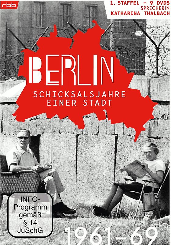 Berlin - Schicksalsjahre einer Stadt: 1961-1969 (9 Discs) DVD