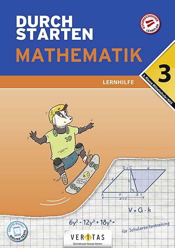 Durchstarten Mathematik 3. Klasse Mittelschule/AHS Lernhilfe