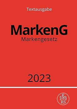 Markengesetz - MarkenG 2023
