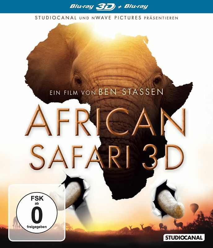African Safari 3D 3D Blu-ray Disc