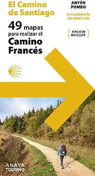49 Mapas para realizar el Camino de Santiago. Camino Francés (desplegables)