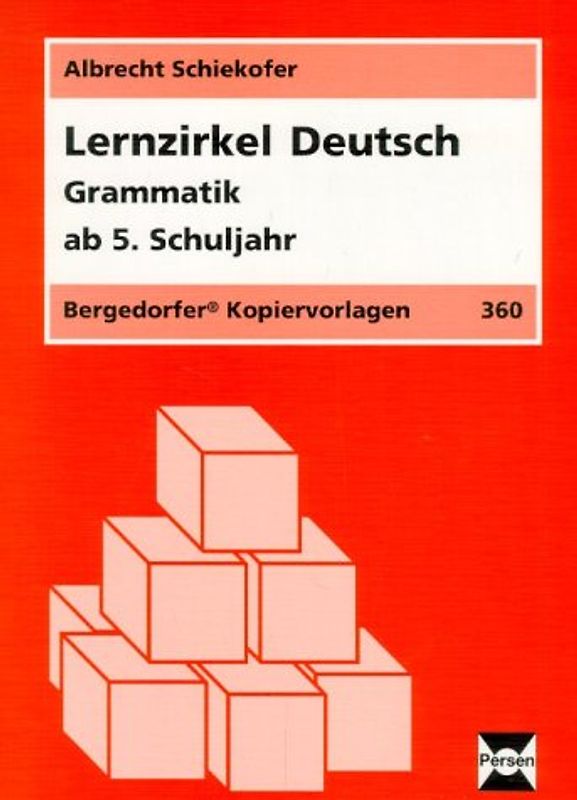 Lernzirkel Deutsch - Grammatik. Ab 5. Schuljahr