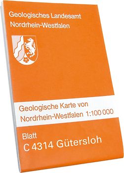 Geologische Karten von Nordrhein-Westfalen 1:100000 / Gütersloh