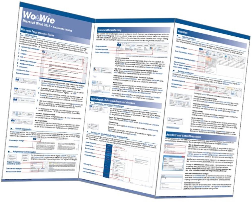 Word 2013 - der schnelle Umstieg