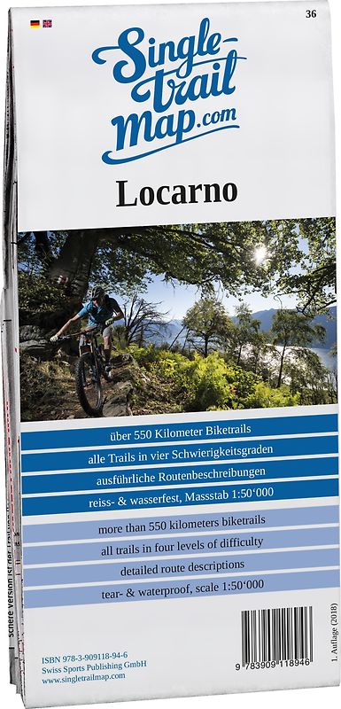 Singletrail Map 036 Locarno