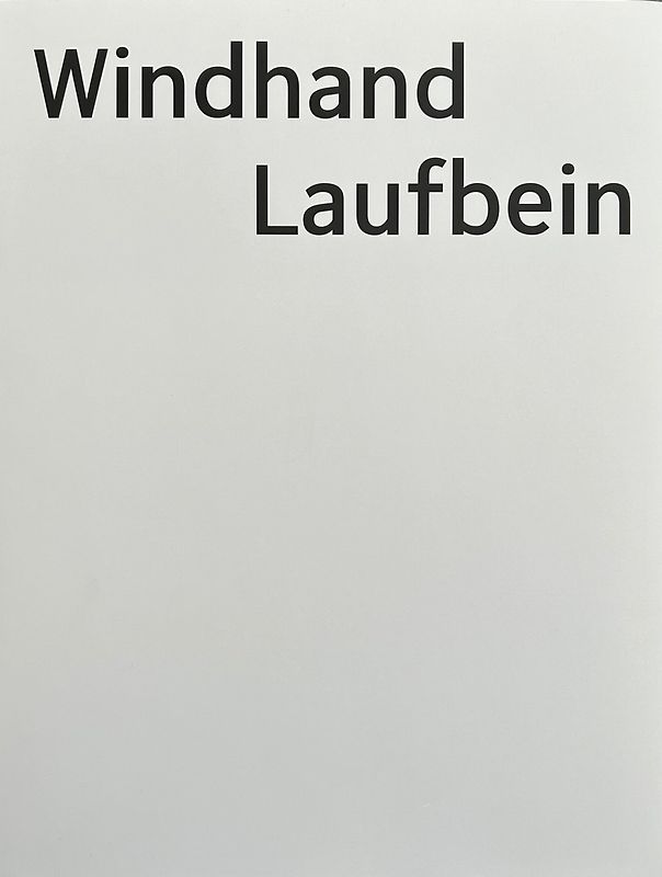 WINDHAND LAUFBEIN