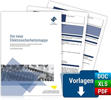 Die neue Elektrosicherheitsmappe