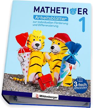 Mathetiger 1 – Arbeitsblätter zur individuellen Förderung und Differenzierung