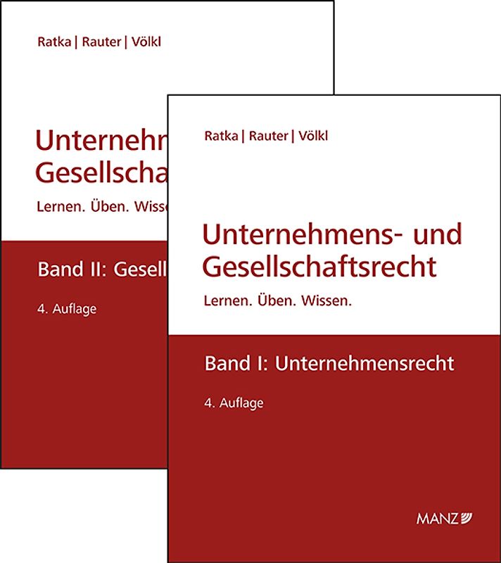 PAKET: Unternehmensrecht + Gesellschaftsrecht