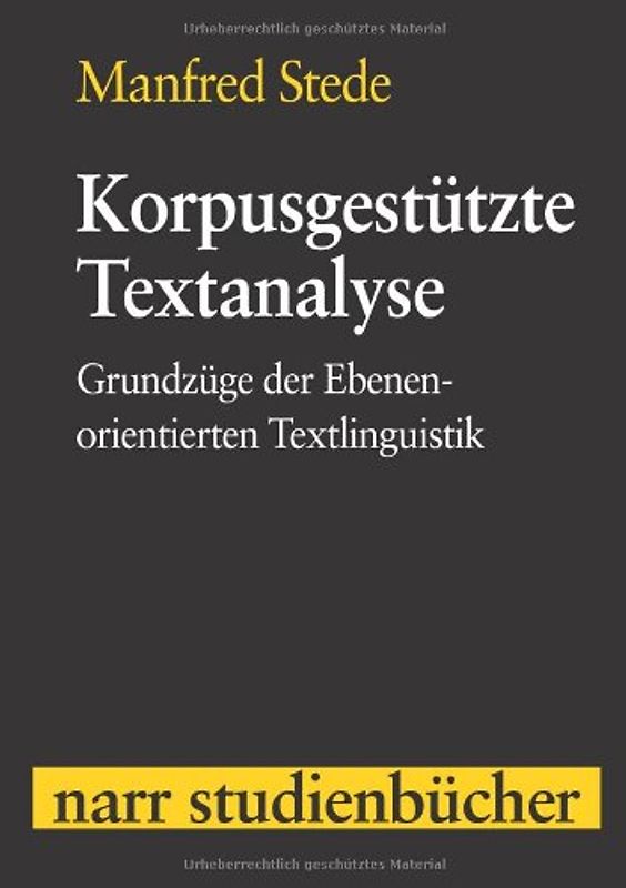 Korpusgestützte Textanalyse