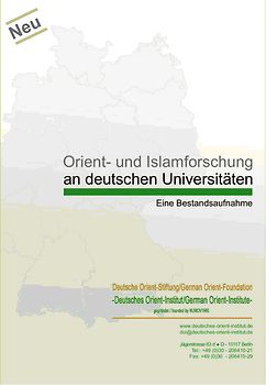 Orient- und Islamforschung an deutschen Universitäten