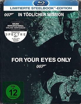 James Bond 007 - In tödlicher Mission [Limited Edition, Steelbook] Blu-ray Disc