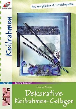 Dekorative Keilrahmen-Collagen