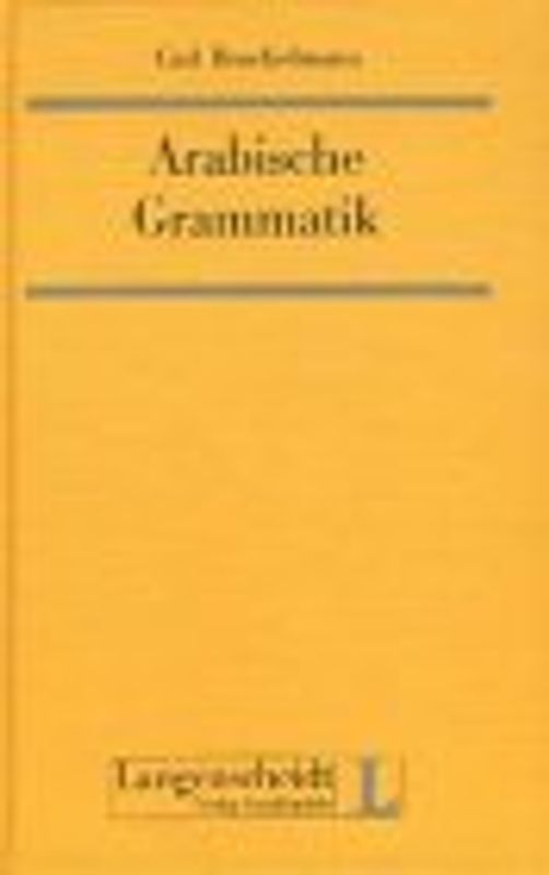 Arabische Grammatik