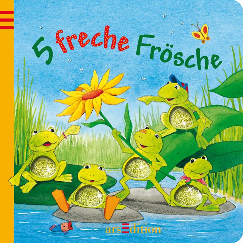 5 freche Frösche
