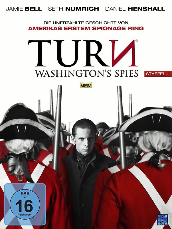 Turn - Washington's Spies Staffel 1 (Episode 1 -10 im 4 Disc Set) DVD
