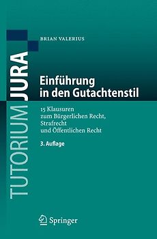 Einführung in den Gutachtenstil