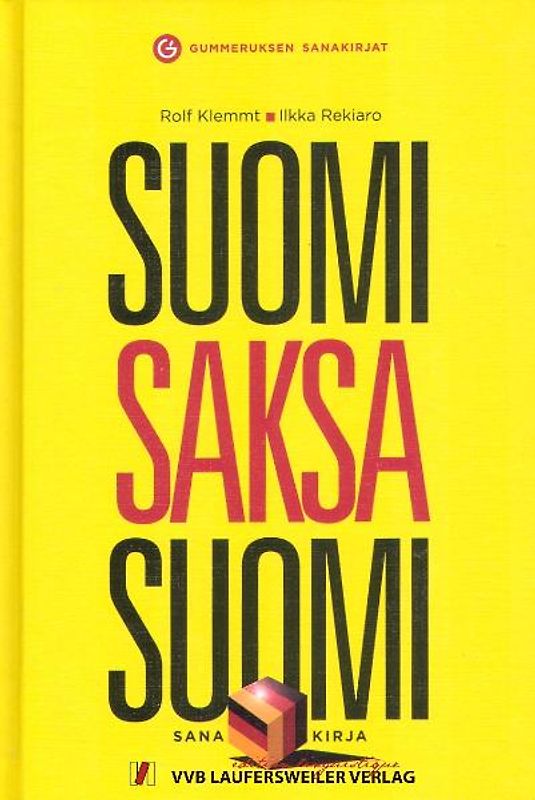 Finnisch - Deutsch und Deutsch - Finisch Grosswörterbuch - Suomi Saksa Suomi Sanakirja - 80.000 Stichwörter - Allgemeinwortschatz inkl. umfangreiche Fachausdrücke aus Technik,, Biologie und Politik