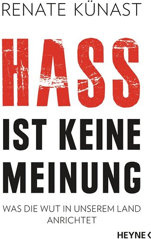 Hass ist keine Meinung