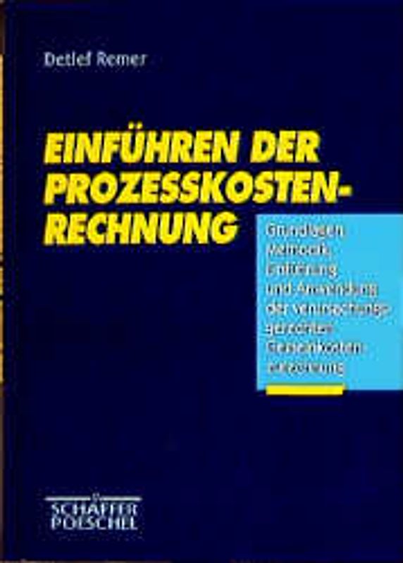 Einführen von Prozeßkostenrechnung