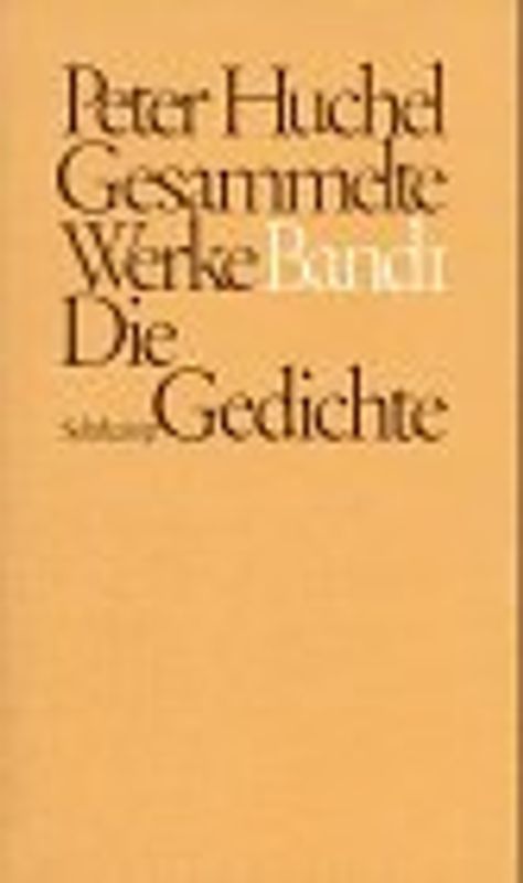 Gesammelte Werke. Die Gedichte