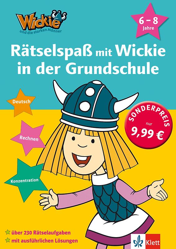 Rätselspaß mit Wickie in der Grundschule