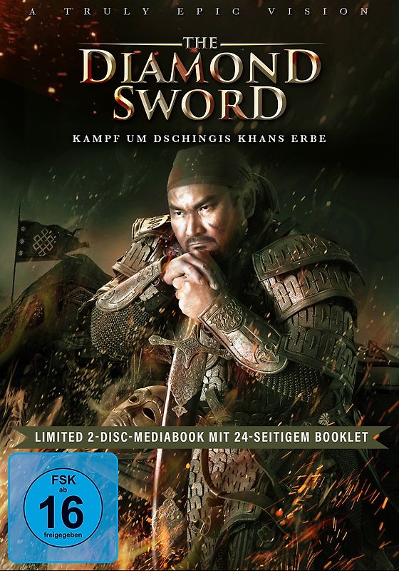 The Diamond Sword - Kampf um Dschingis Khans Erbe (Limitiertes Mediabook, + DVD) Blu-ray Disc