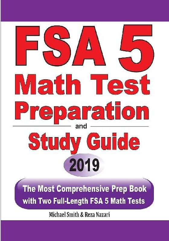 FSA 5 Math Test Preparation and Study Guide