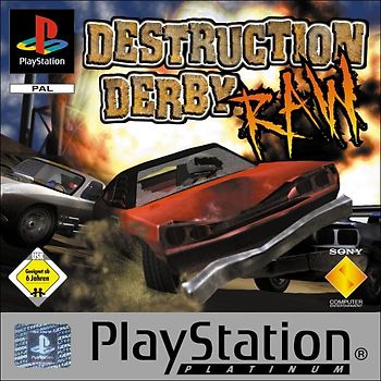 Destruction Derby Raw [Platinum] PlayStation 1