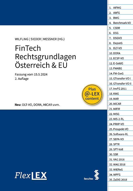 FlexLex FinTech Rechtsgrundlagen Österreich & EU