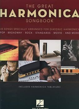 The Great Harmonica Songbook 45 Songs Arranged Diatonic Harm BK - Various