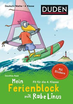 Mein Ferienblock mit Rabe Linus – Fit für die 4. Klasse