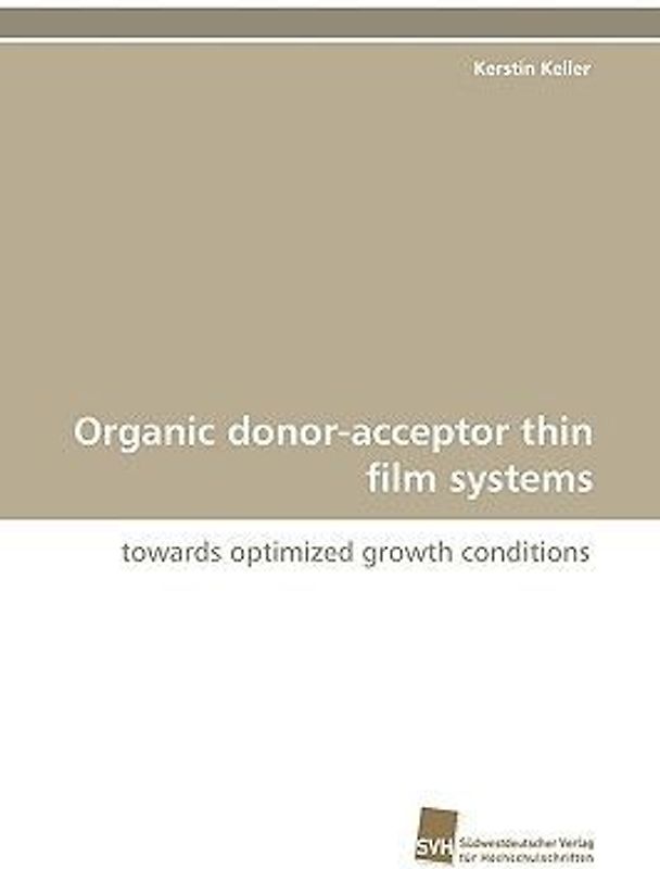 Organic donor-acceptor thin film systems