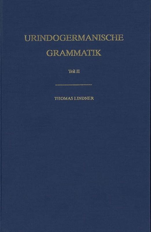 Urindogermanische Grammatik