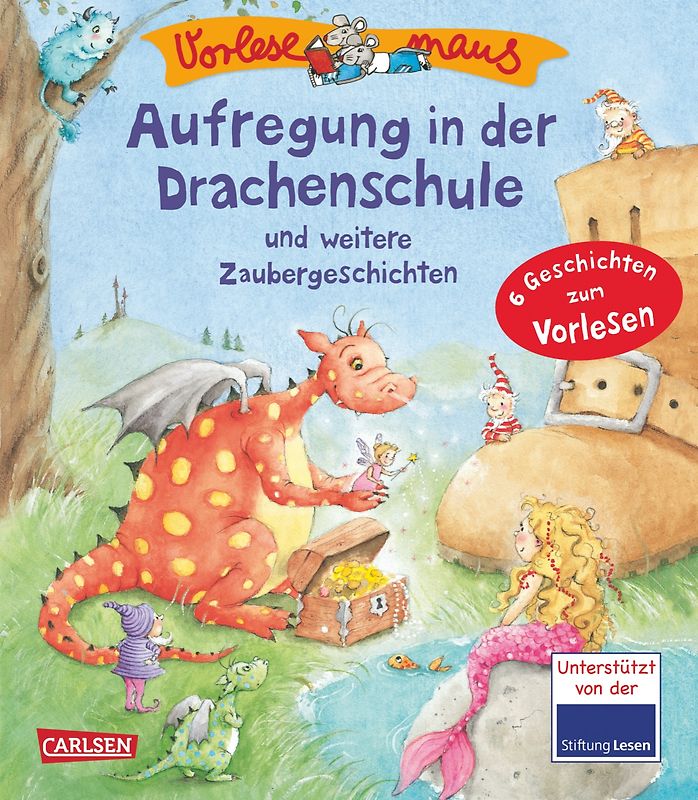 VORLESEMAUS 5: Aufregung in der Drachenschule