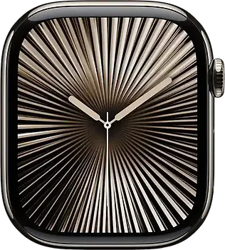 Apple Watch Series 10 46 mm Boîtier titane naturel [Wi-Fi + Cellulaire]