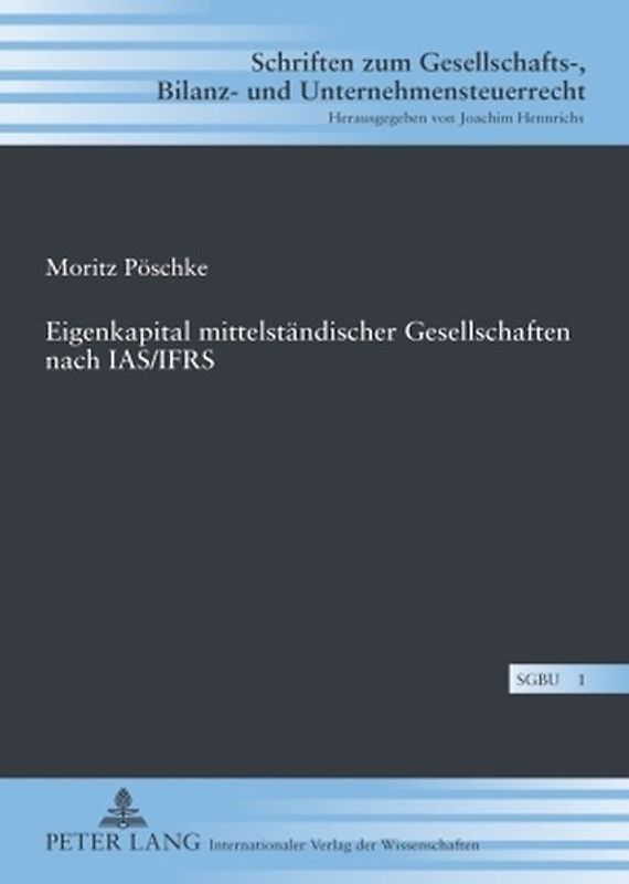 Eigenkapital mittelstaendischer Gesellschaften nach IAS/IFRS