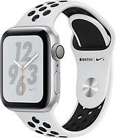 Apple Watch Nike+ Series 4 40mm caja de aluminio en plata y correa Nike Sport platino puro/negra [Wifi]