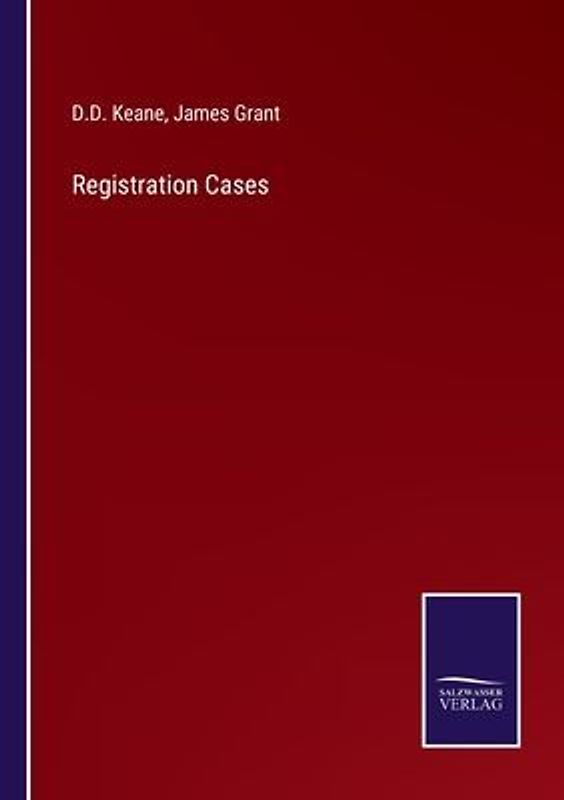 Registration Cases