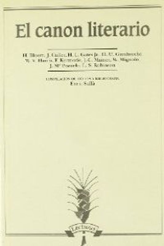 El canon literario