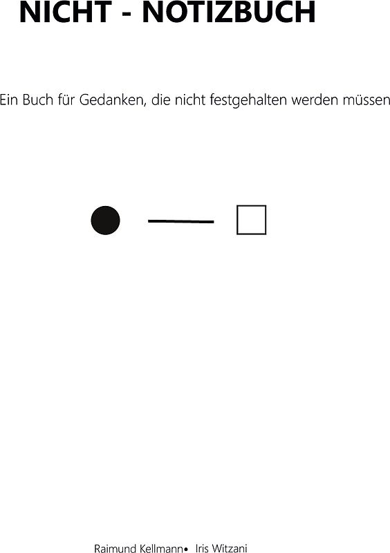Nicht - Notizbuch