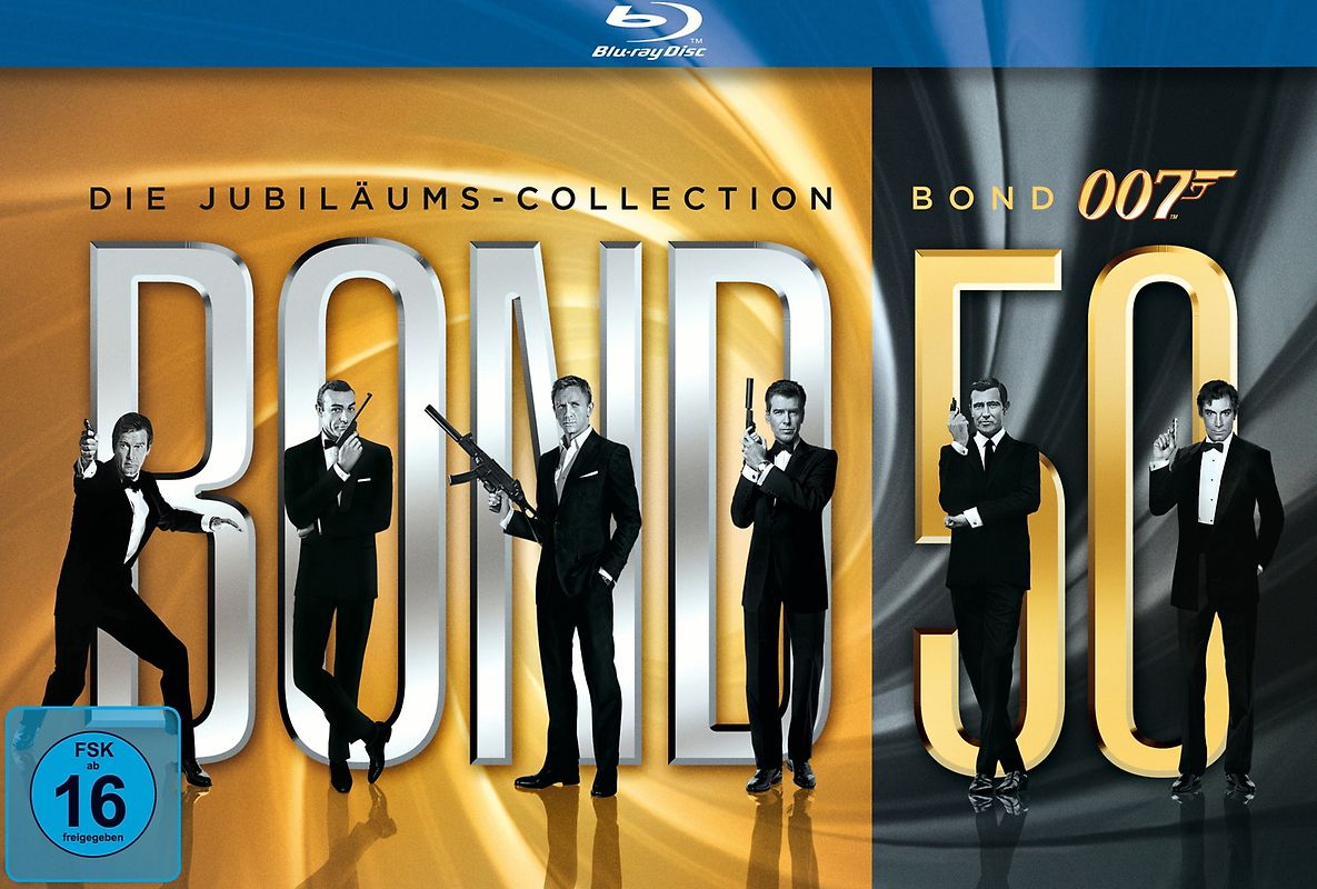 James Bond Jubiläums Collection [23 Discs] Blu-ray Disc