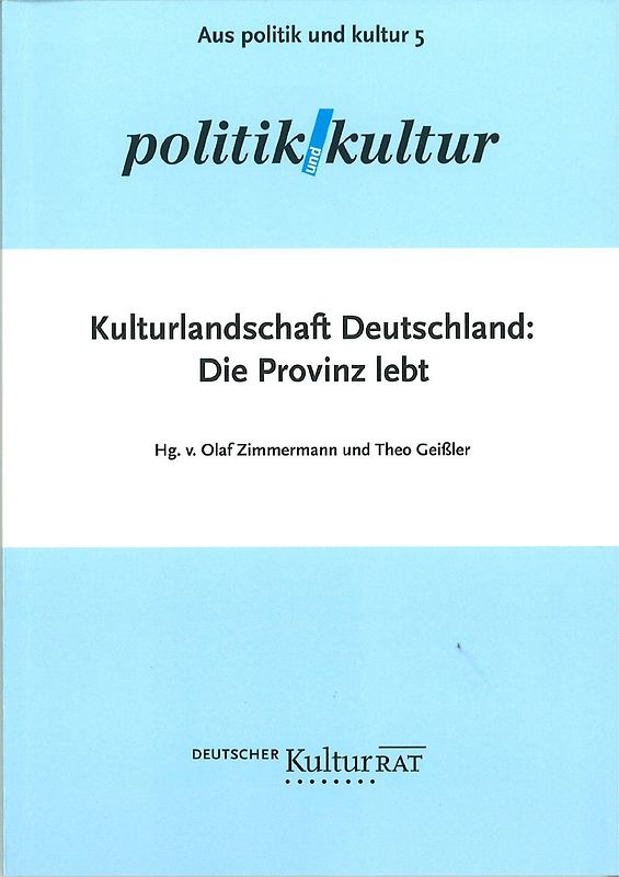 Kulturlandschaft Deutschland