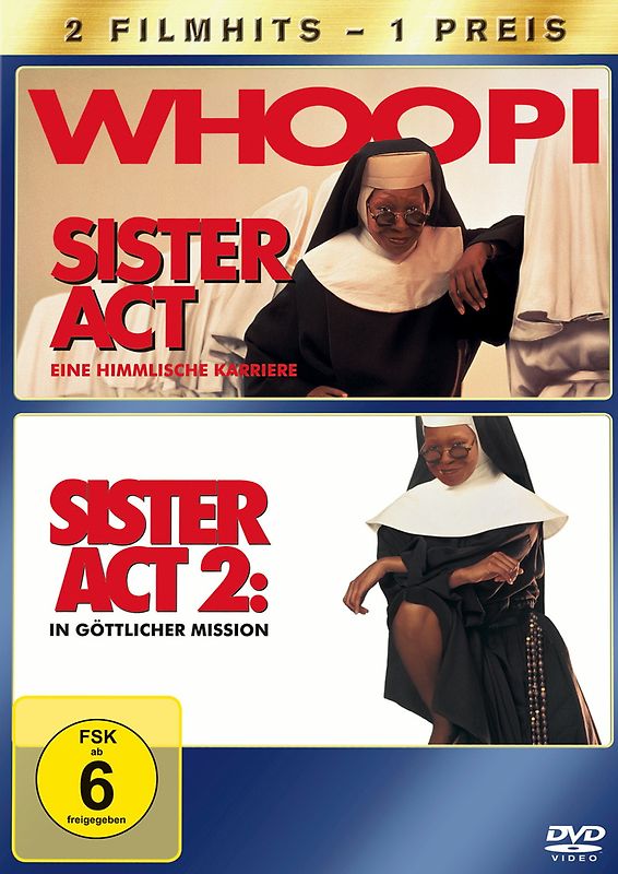 Sister Act 1 + 2 DVD