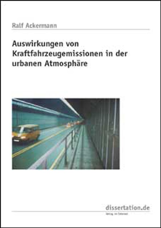 Auswirkungen von Kraftfahrzeugemissionen in der urbanen Atmosphäre