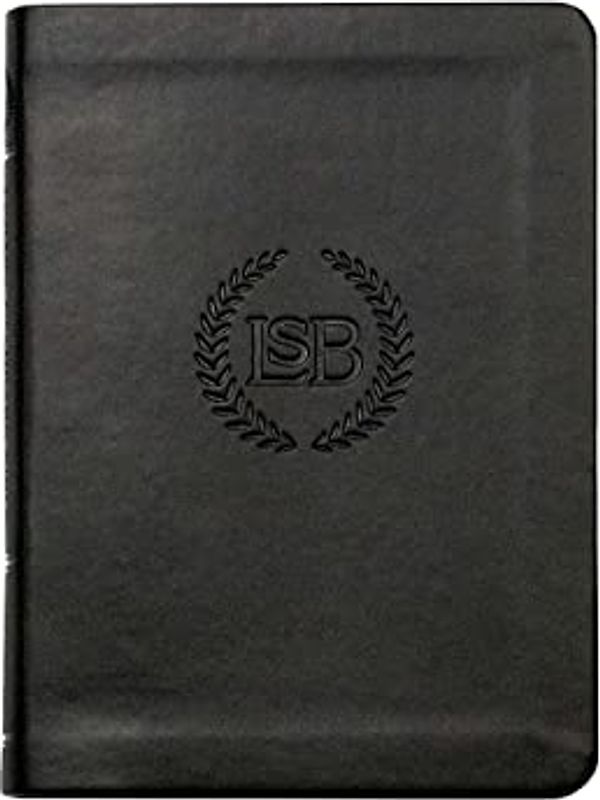 Legacy Standard Bible, New Testament with Psalms and Proverbs LOGO Edition - Black Faux Leather